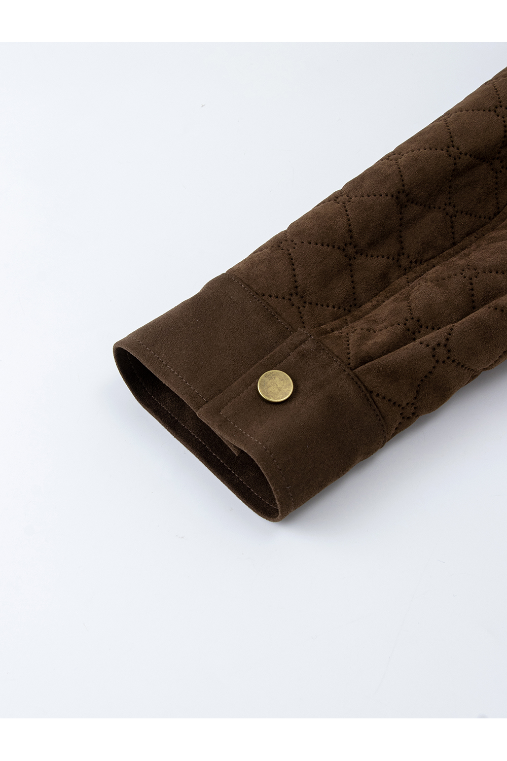 Diamond-Quilted Short Jacket