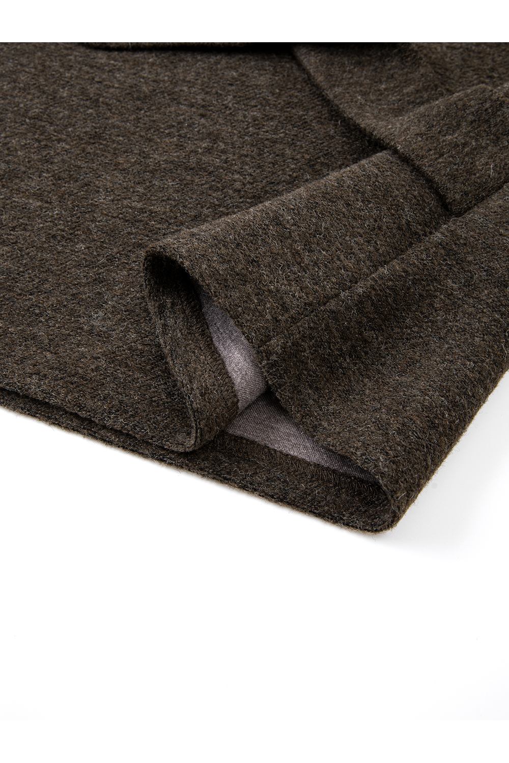 Coffee Brown Layered Wrap Set