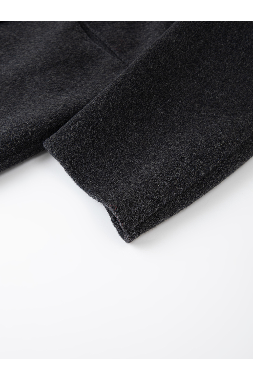 Warm Stand-Collar Long Overcoat