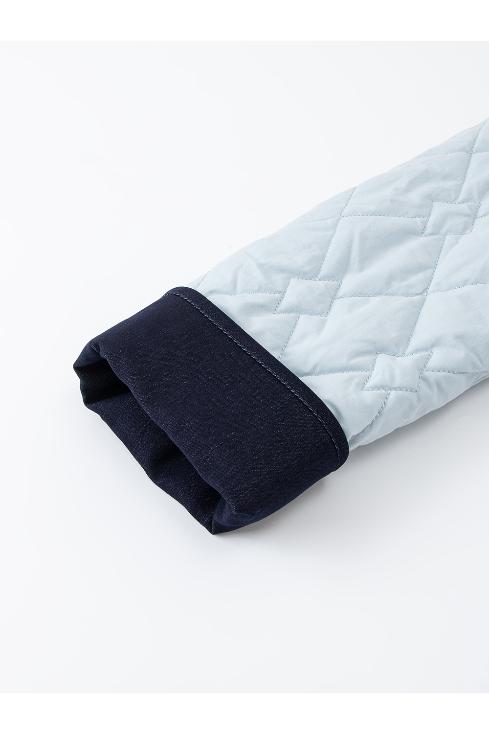 Diamond-Quilted Cotton Jacket