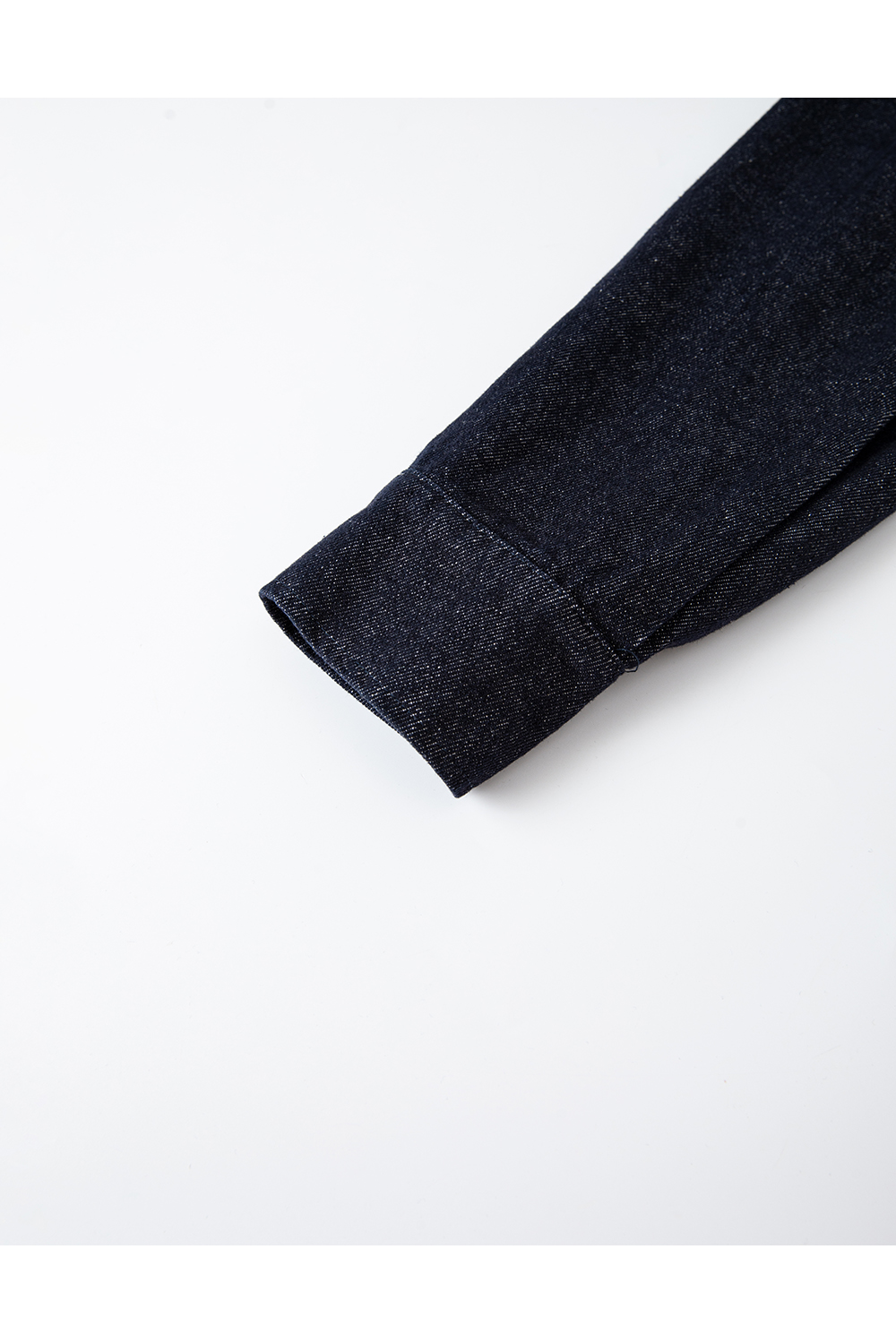 Washed Denim Jacket with Youthful Straight Cut-VIMLYSTORE