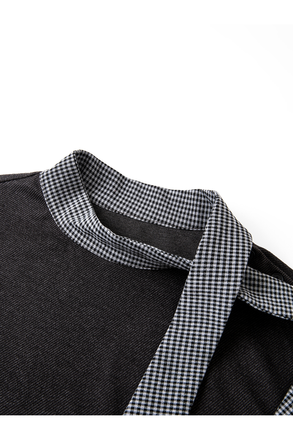 Stand Collar Top & Flowy Maxi Skirt Set-VIMLYSTORE