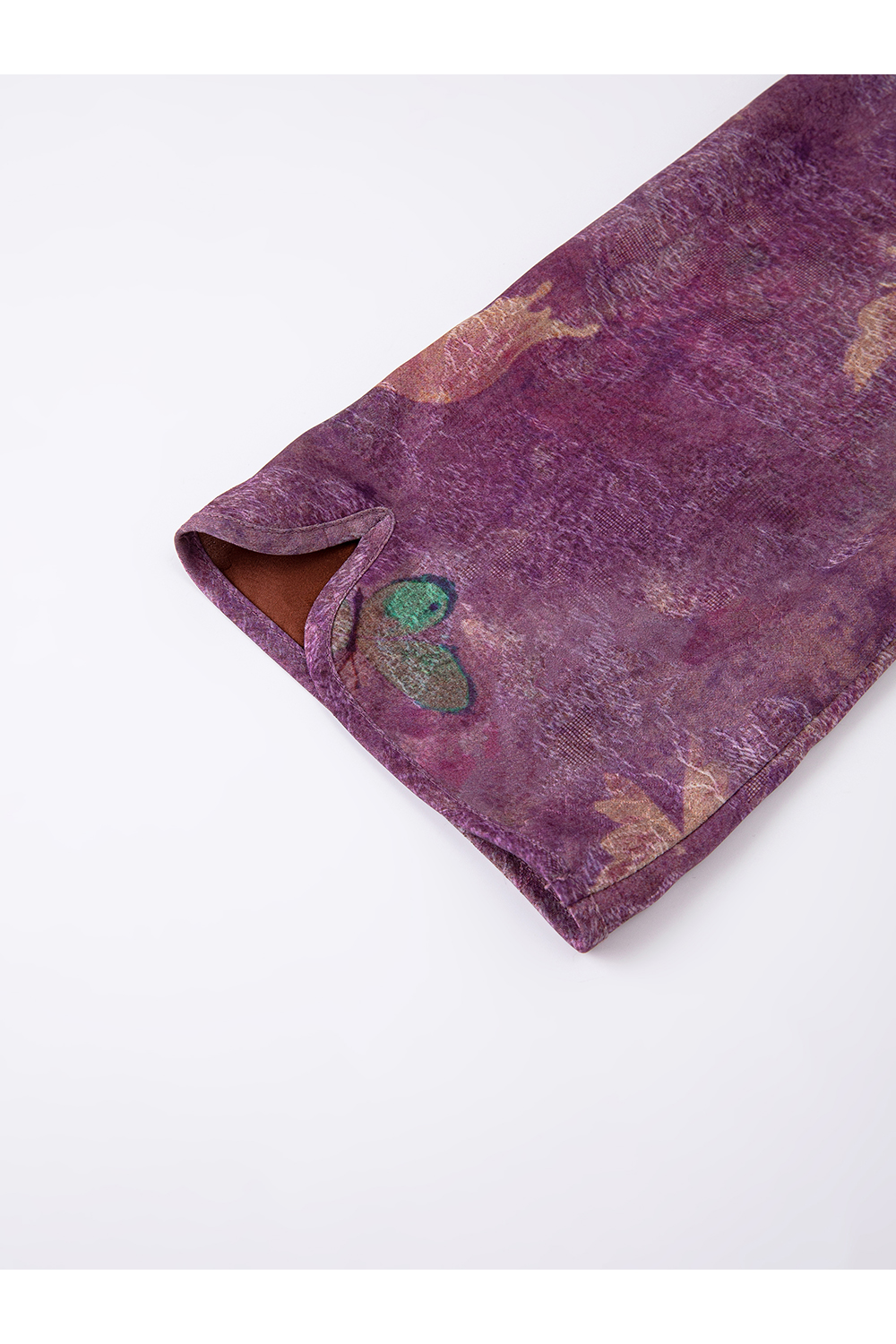 Purple new Chinese style jacket and trousers suit-VIMLYSTORE