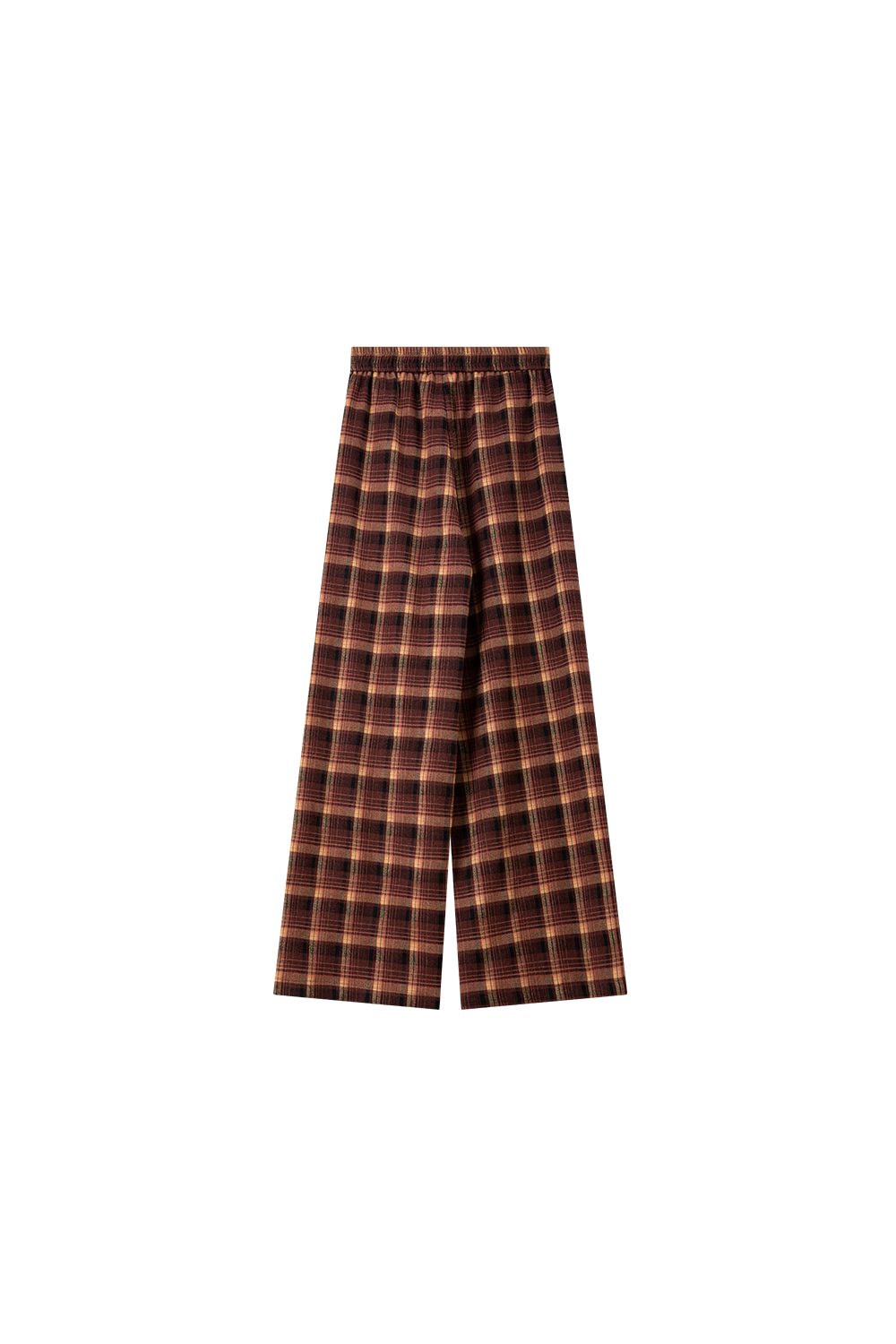 Hooded Zipper Jacket Plaid Pants Set-VIMLYSTORE