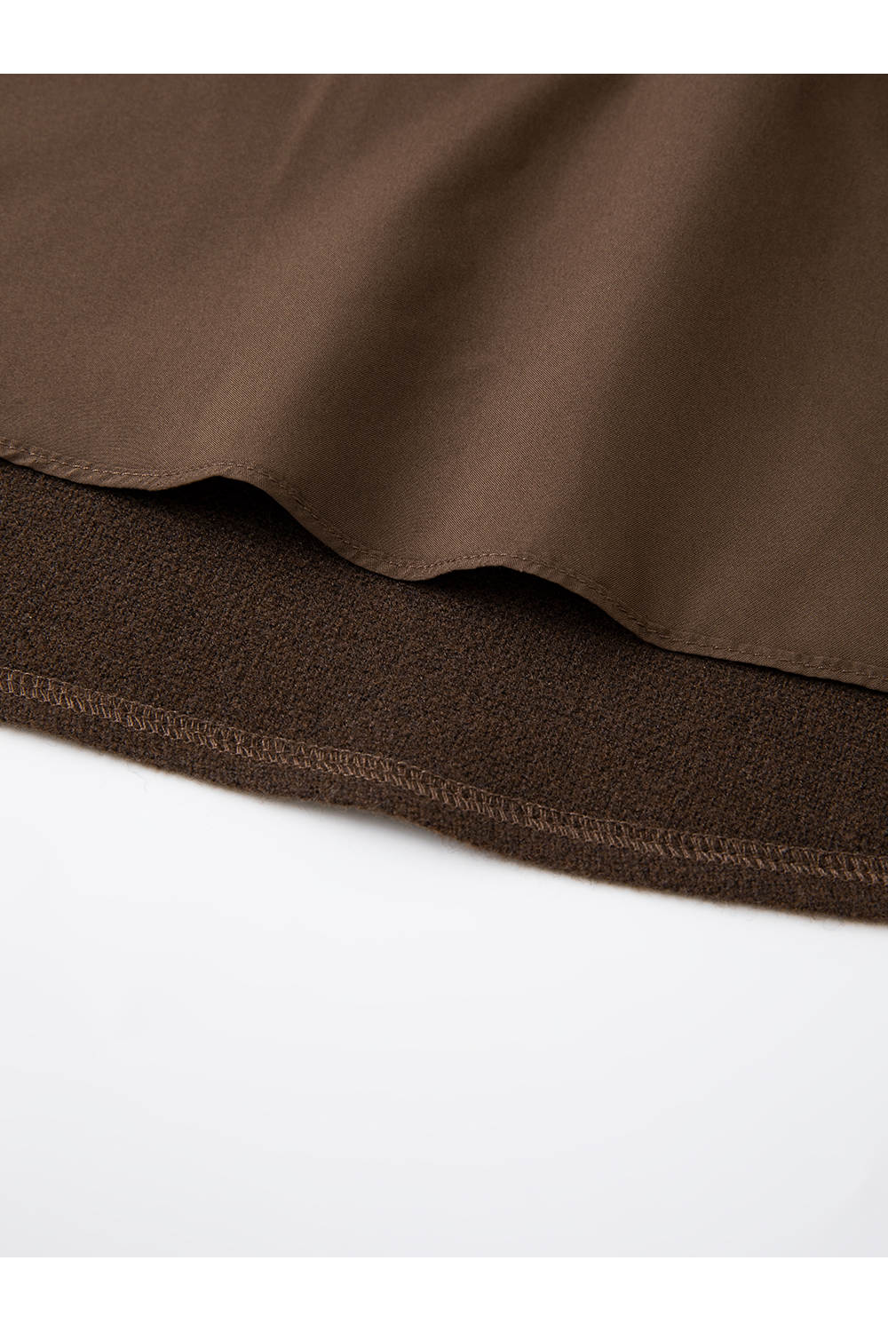 Stand Collar Knit Slip Vest Dress Set-VIMLYSTORE