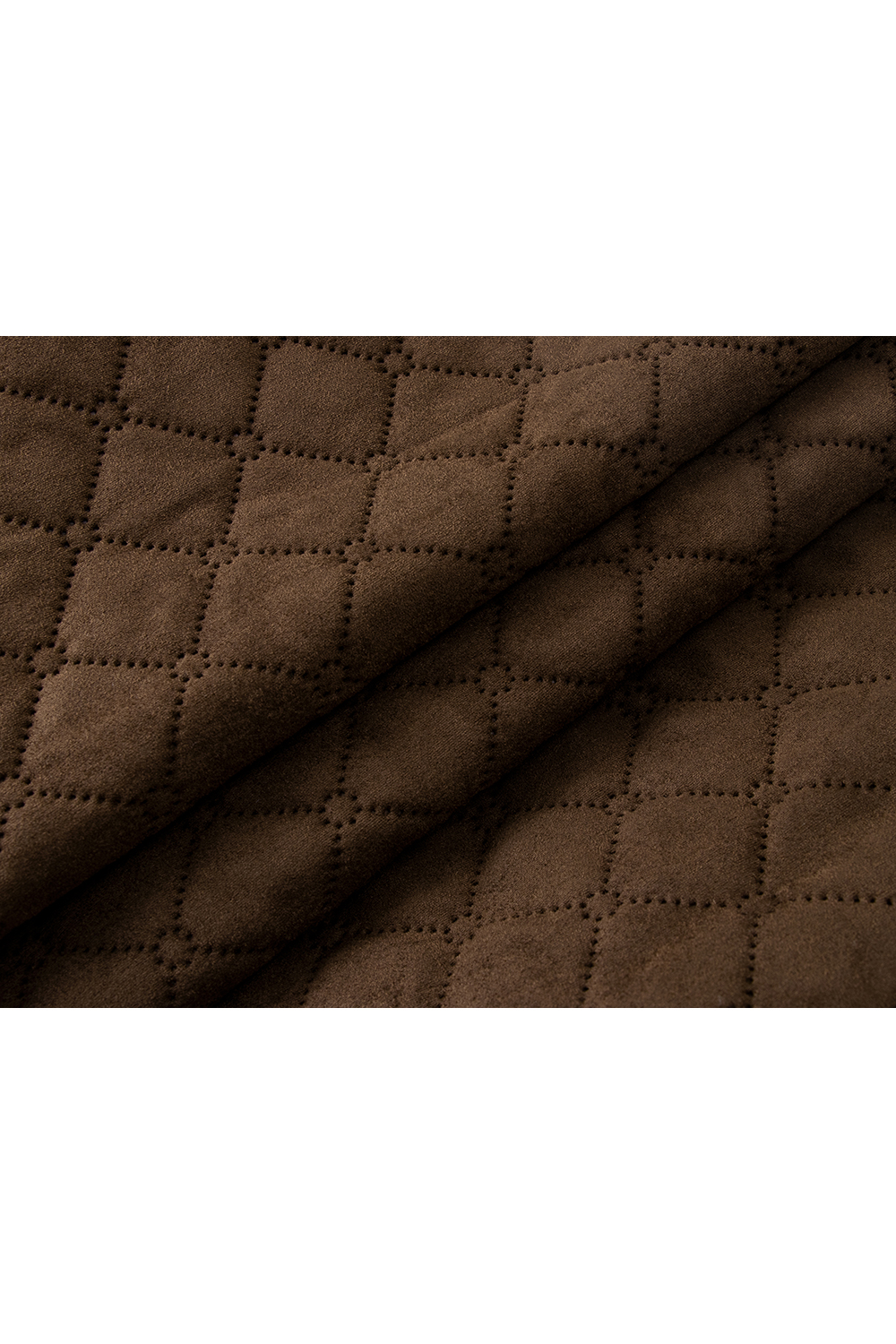 Diamond-Quilted Short Jacket