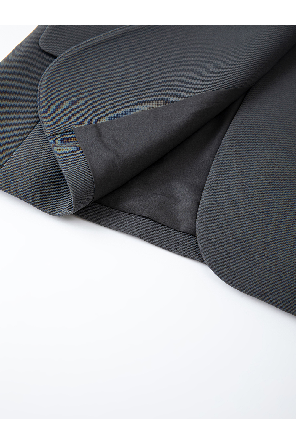 Commute Lapel Top with Wide-Leg Trousers Suit Set-VIMLYSTORE