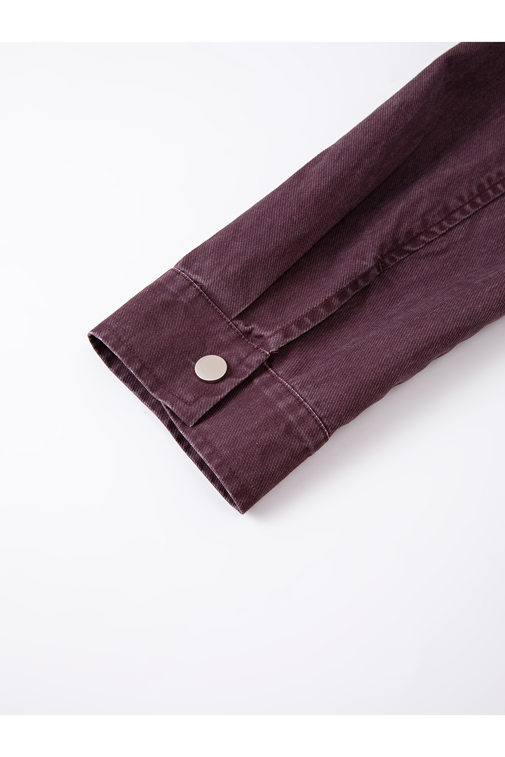 Purple Lapel Short Jacket and Skirt Denim Set-VIMLYSTORE