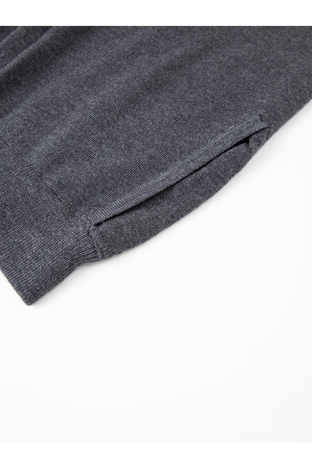 Color Block Zipper Lapel Knit Set-VIMLYSTORE