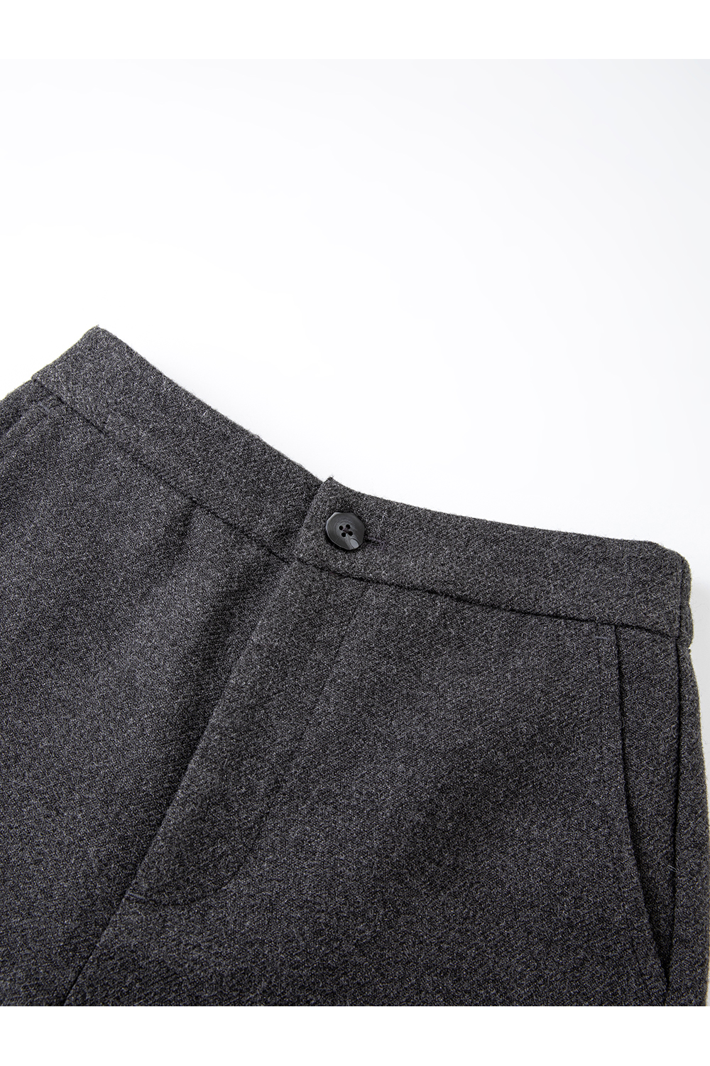 Grey Embroidered Vest Set