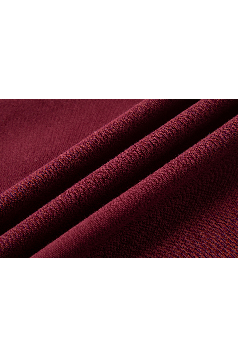 Flower print red round neck Sweatshirt-VIMLYSTORE