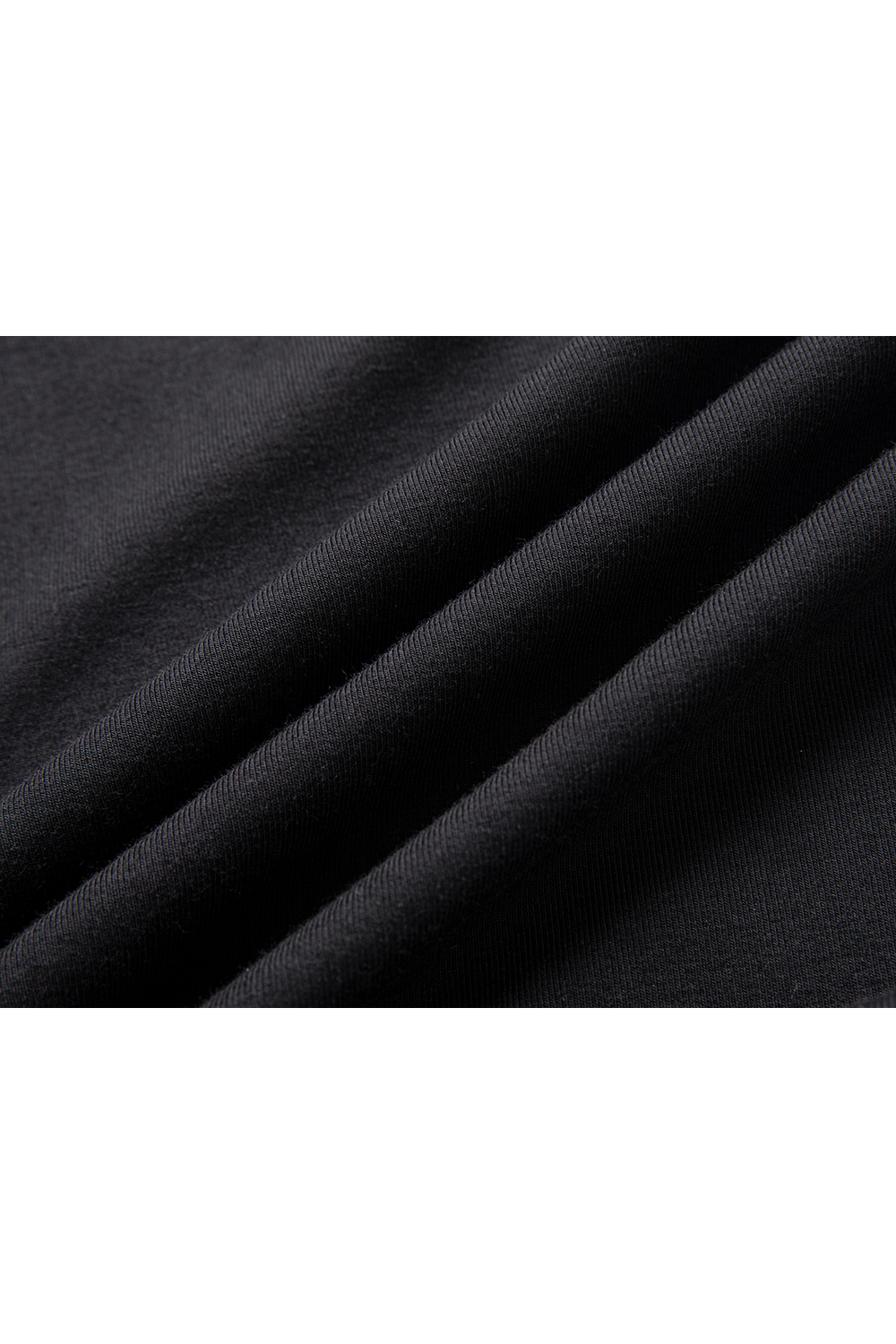 Asymmetric Hem Black Shift Dress-VIMLYSTORE