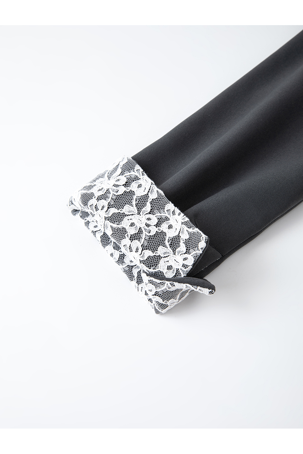 Commute Lapel Top with Wide-Leg Trousers Suit Set-VIMLYSTORE