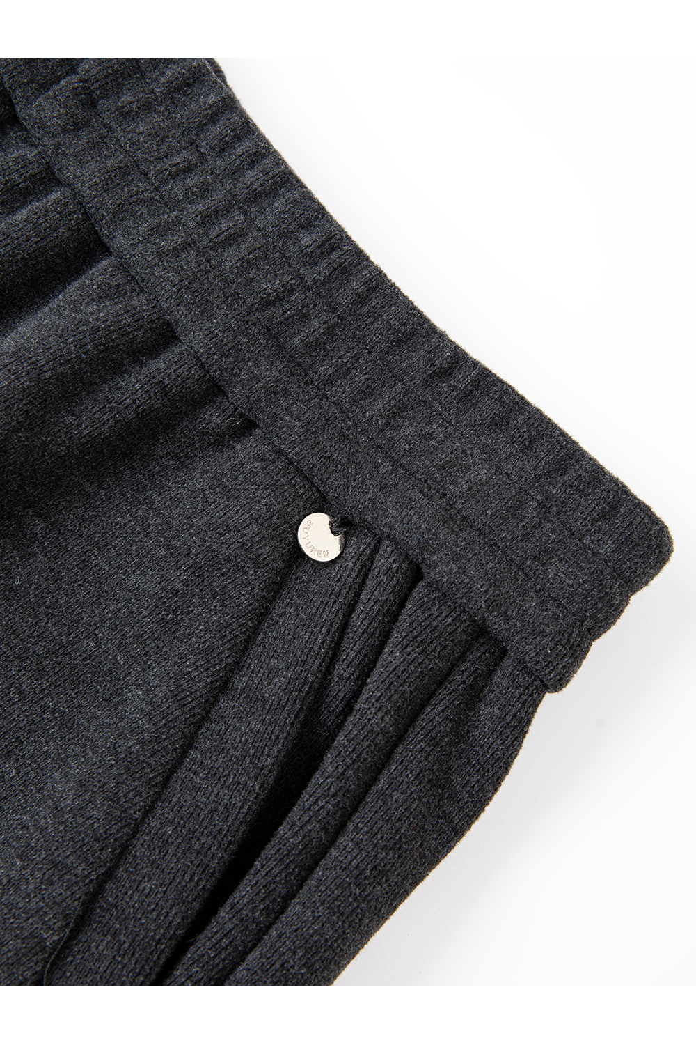 Gray Versatile Wide-Leg Trousers with Relaxed Fit-VIMLYSTORE