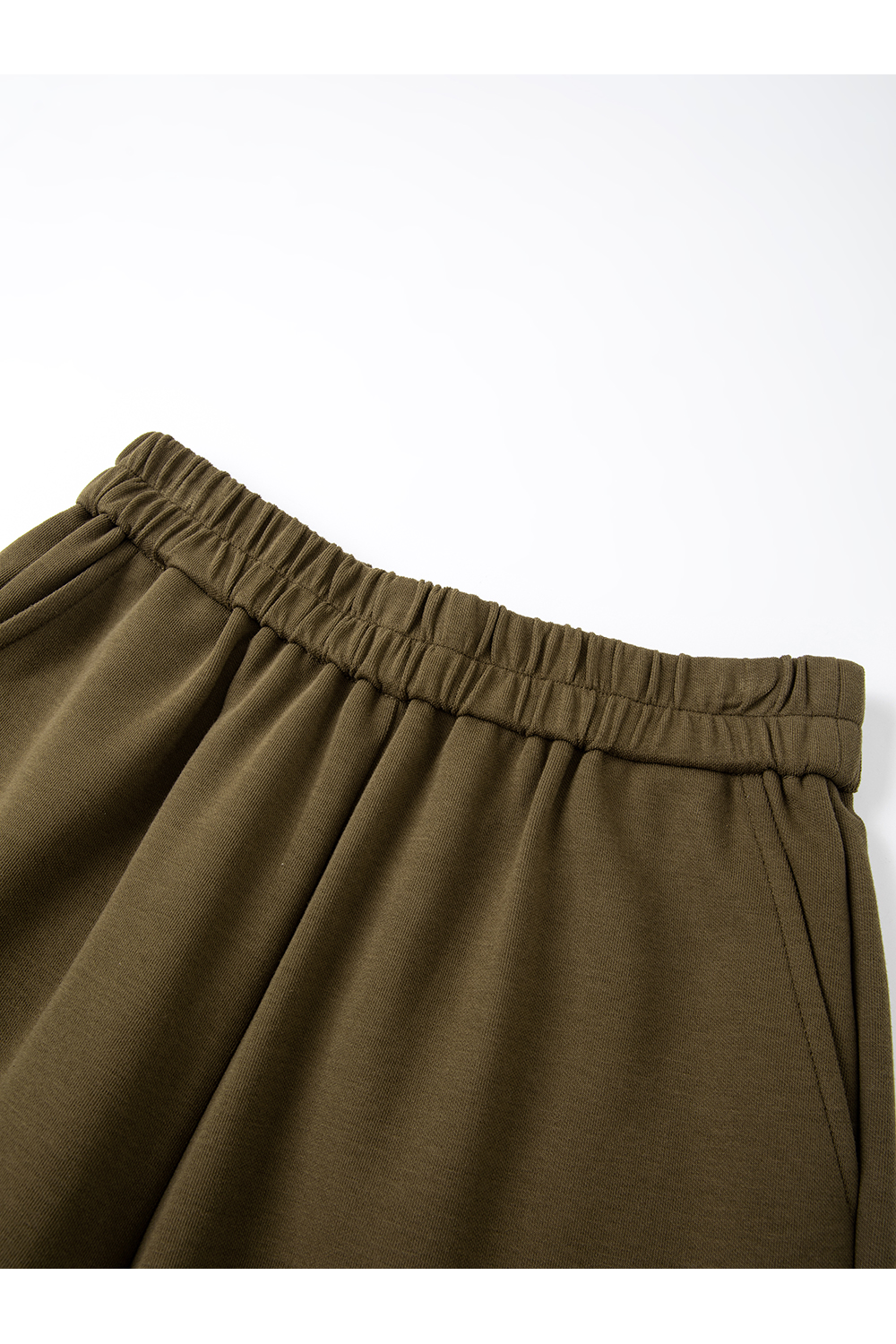 Little Elephant Embroidered Lapel Sweatshirt Wide-Leg Pants Set-VIMLYSTORE