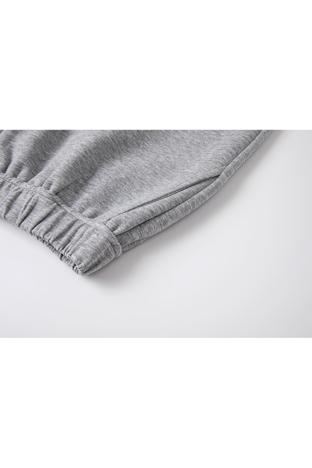 Grey casual lace hooded tops and skirts-VIMLYSTORE