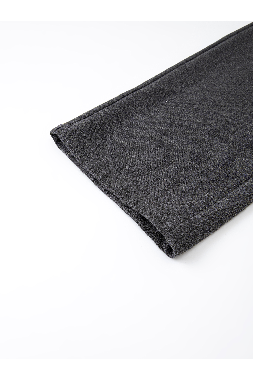 Grey Embroidered Vest Set