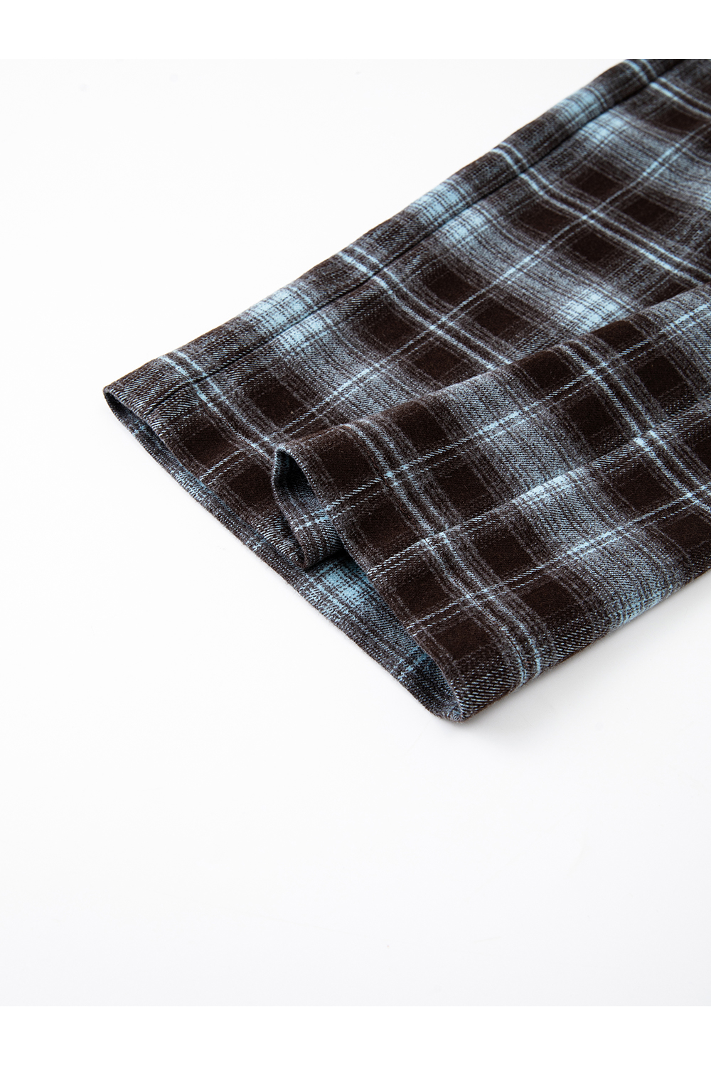 Blue-Brown Casual Set