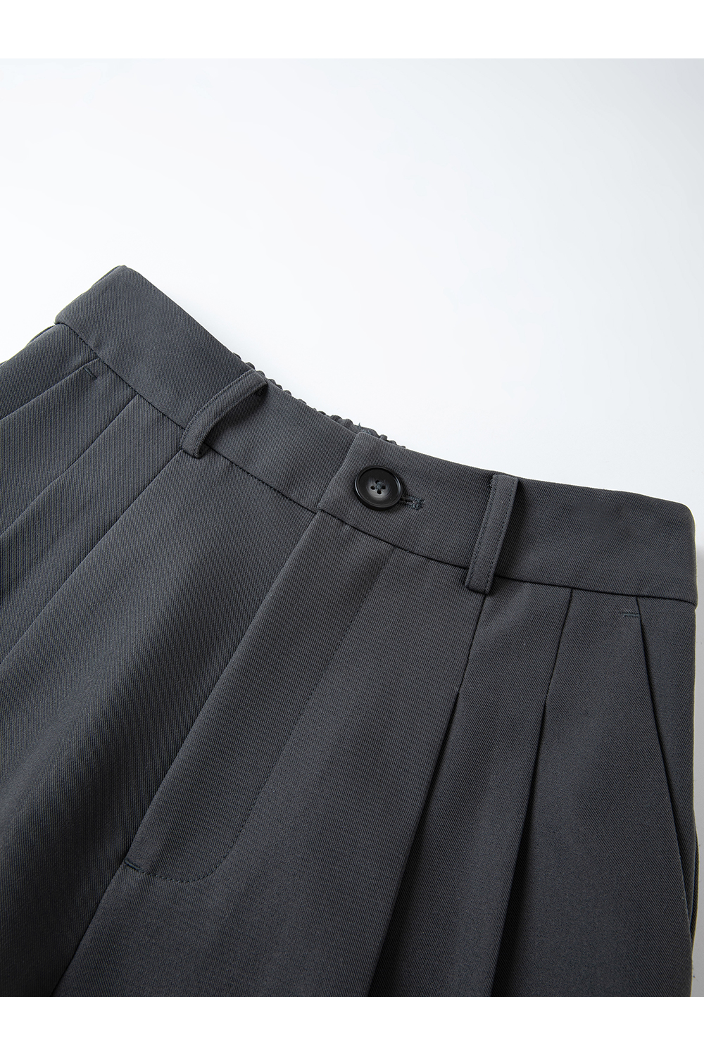 Commute Lapel Top with Wide-Leg Trousers Suit Set-VIMLYSTORE