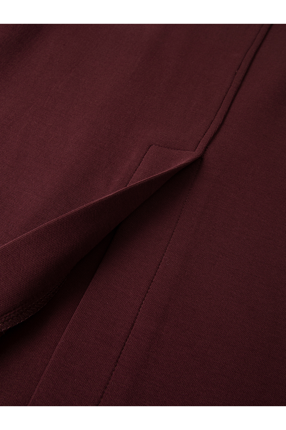 Preppy Style Lapel Color-Block Top with Slit Long Skirt Two-Piece Set-VIMLYSTORE