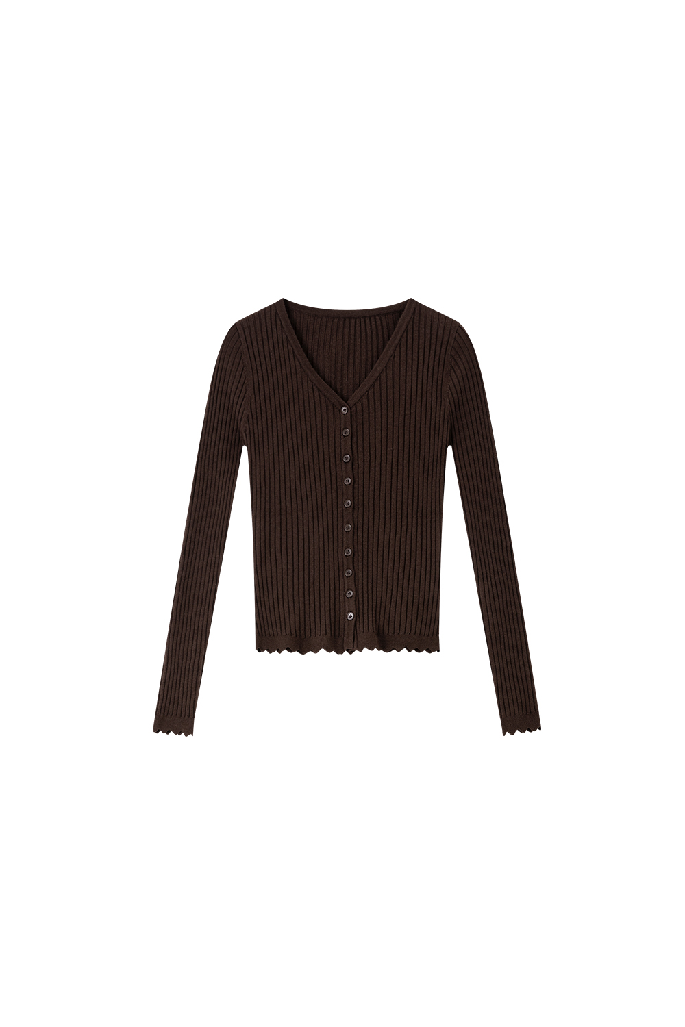 Purple slim knit cardigan printed skirt with suspenders-VIMLYSTORE