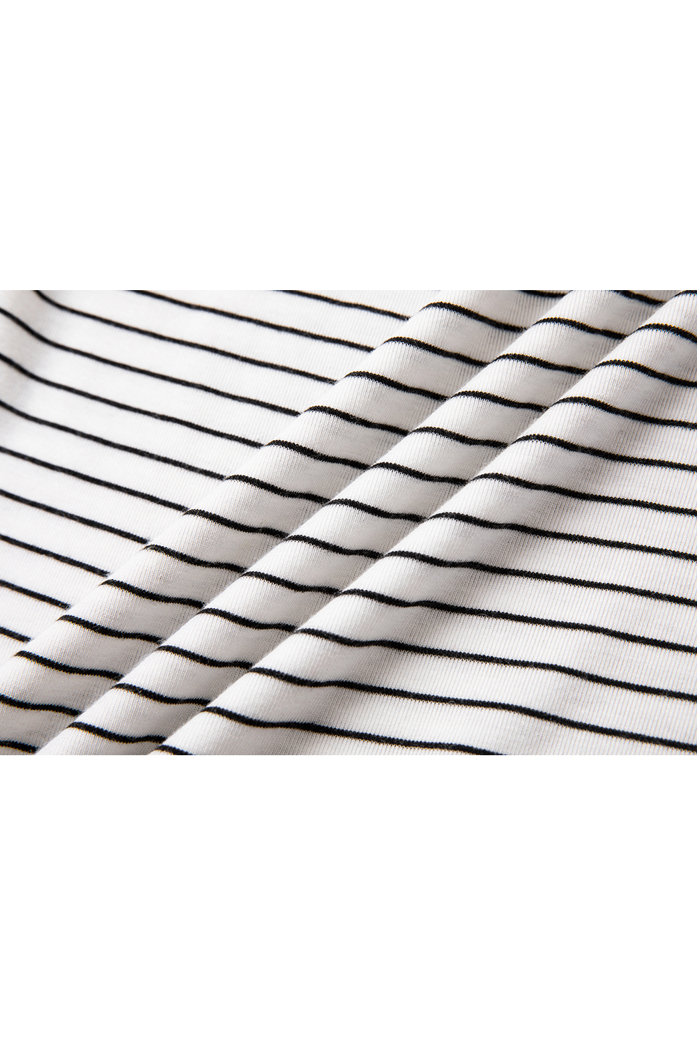 Striped Long Sleeve Hooded Slimming Zipper T-Shirt-VIMLYSTORE