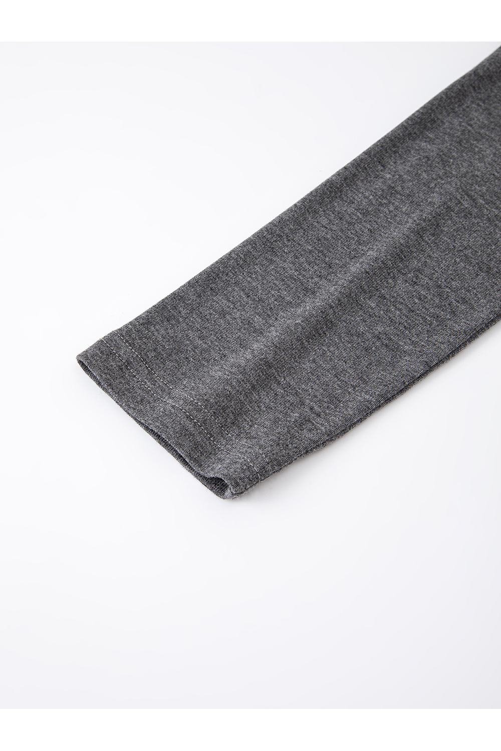 Gray Undershirt & Camisole Dress Set