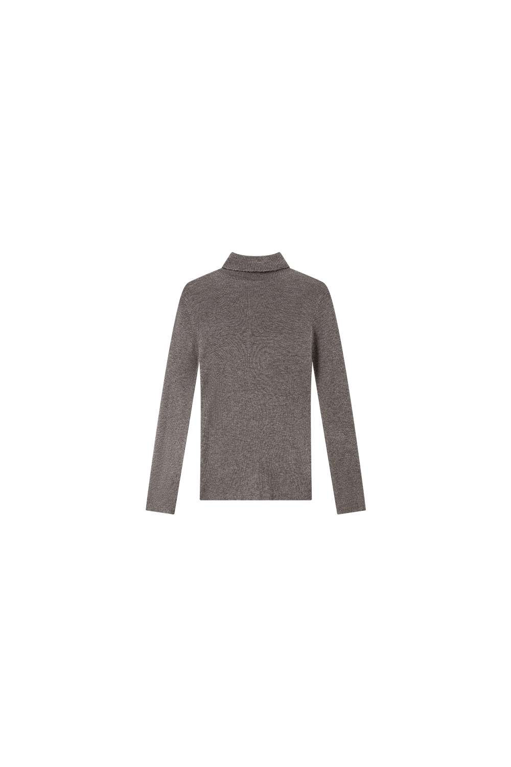 High - necked Thermal knitted sweater