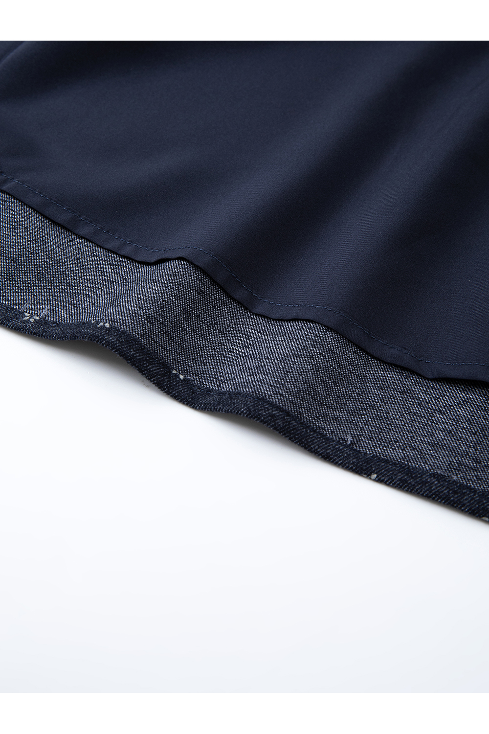 Navy blue cardigan floral dress set