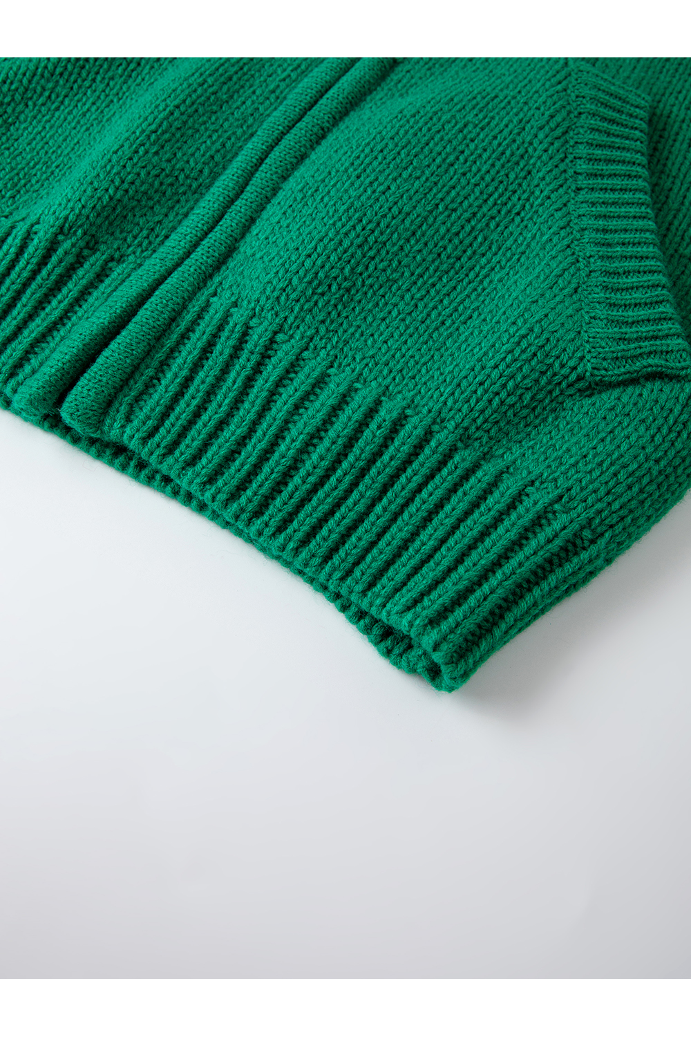 Zip-Up High Neck Versatile Knit Convertible Lapel Cardigan-VIMLYSTORE