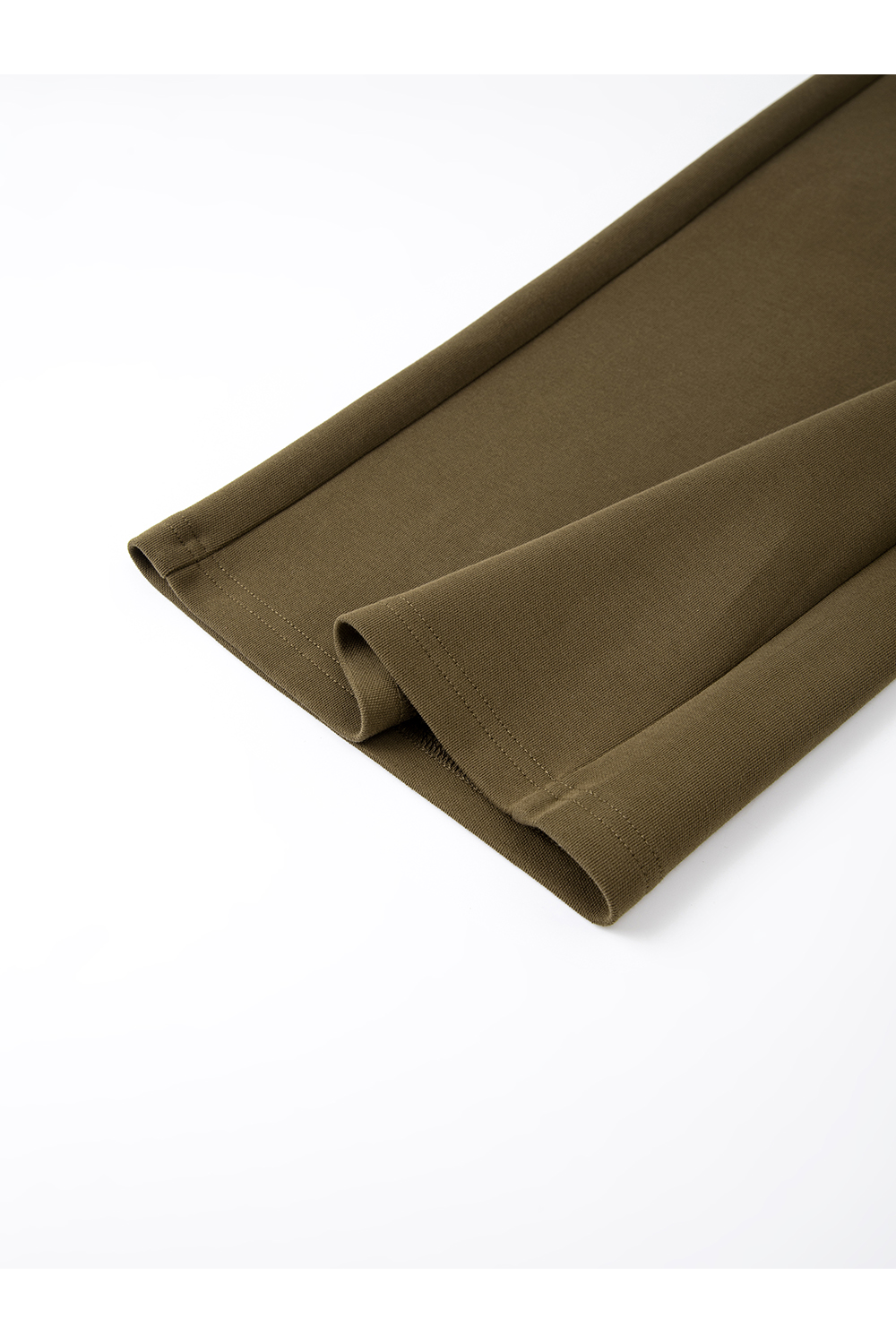 Little Elephant Embroidered Lapel Sweatshirt Wide-Leg Pants Set-VIMLYSTORE