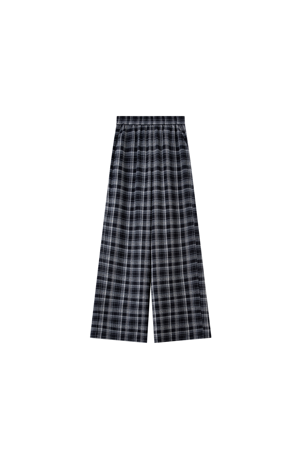 Hooded Zipper Jacket Plaid Pants Set-VIMLYSTORE