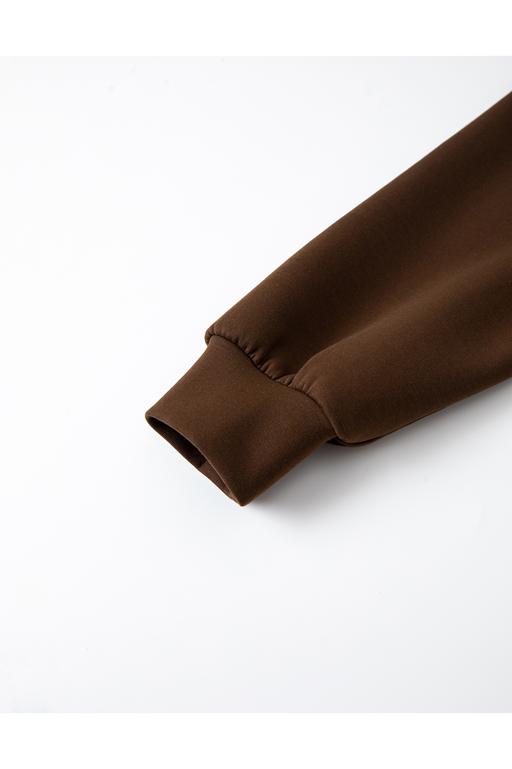 Cropped Crewneck Sweatshirt with Heart Motif-VIMLYSTORE