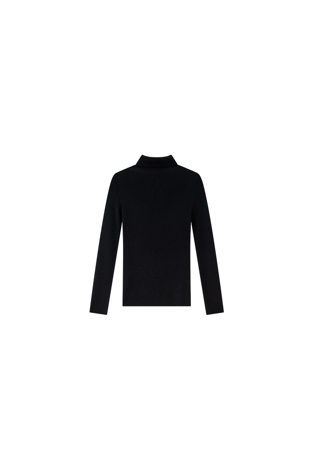 High - necked Thermal knitted sweater