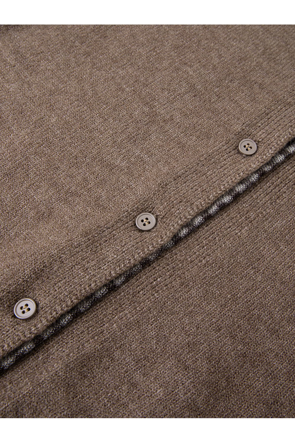 Checkered Patchwork Fake Two-piece