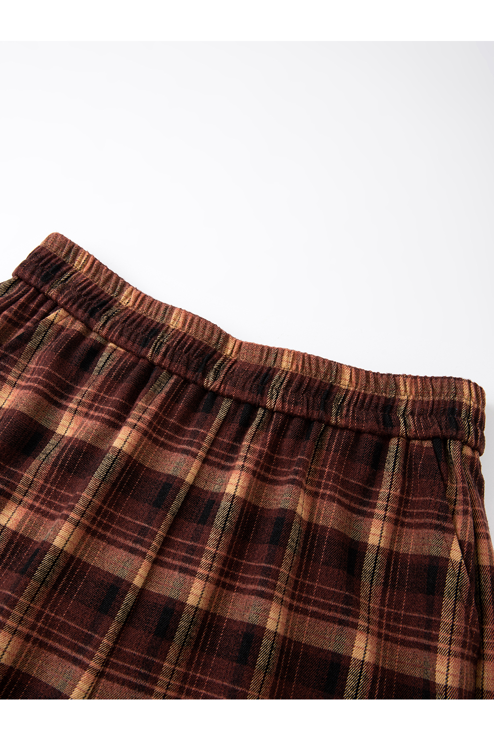 Hooded Zipper Jacket Plaid Pants Set-VIMLYSTORE