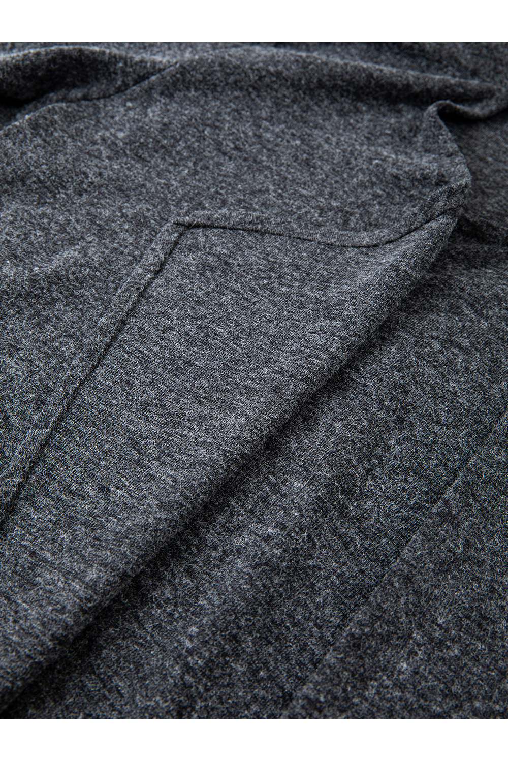 Asymmetric Ruffled Streamer Long-Sleeve T-Shirt