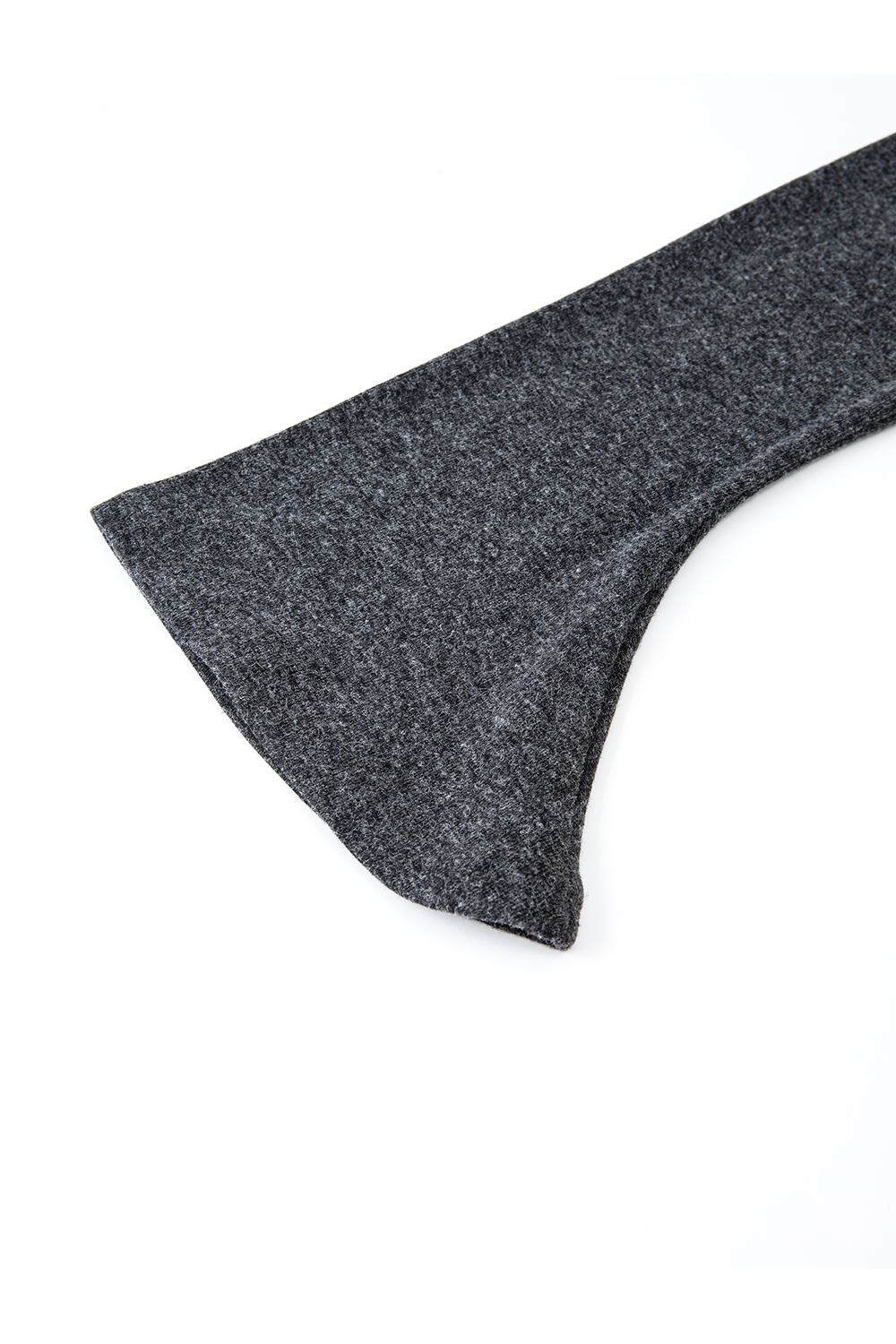 Asymmetric Ruffled Streamer Long-Sleeve T-Shirt