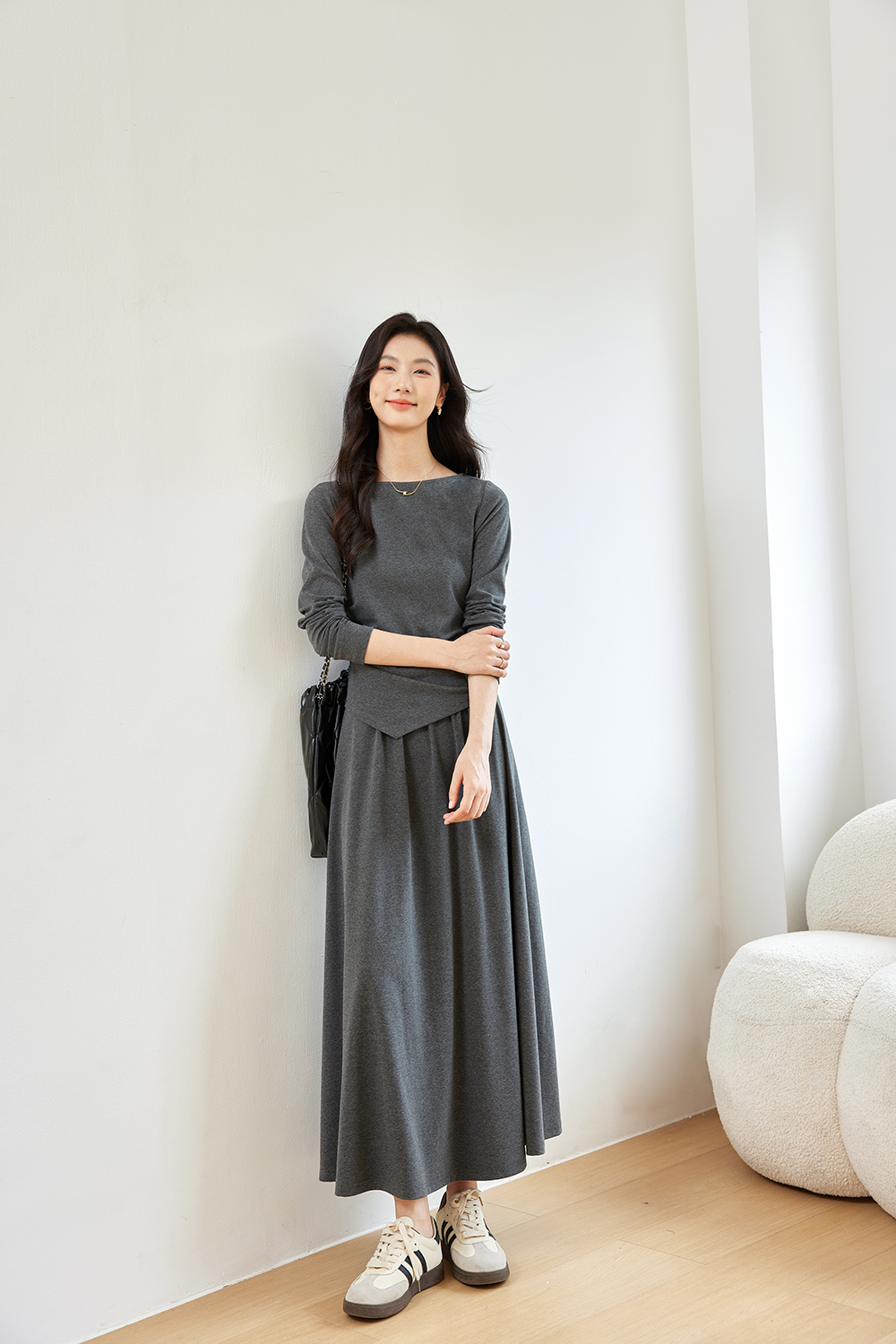 Faux Two-Piece Office-Ready Skirt Set-VIMLYSTORE