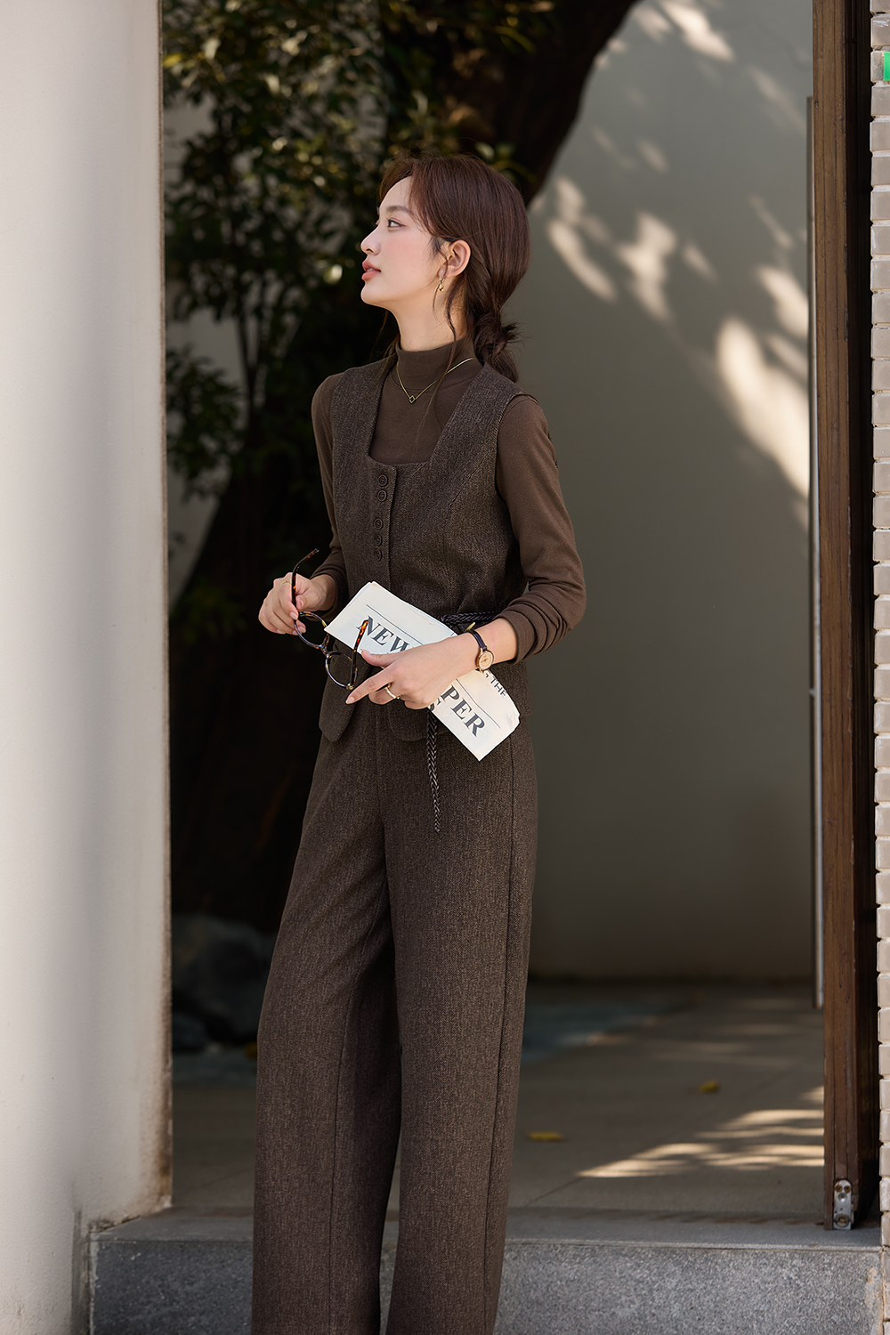 Workplace Style Three-piece Set