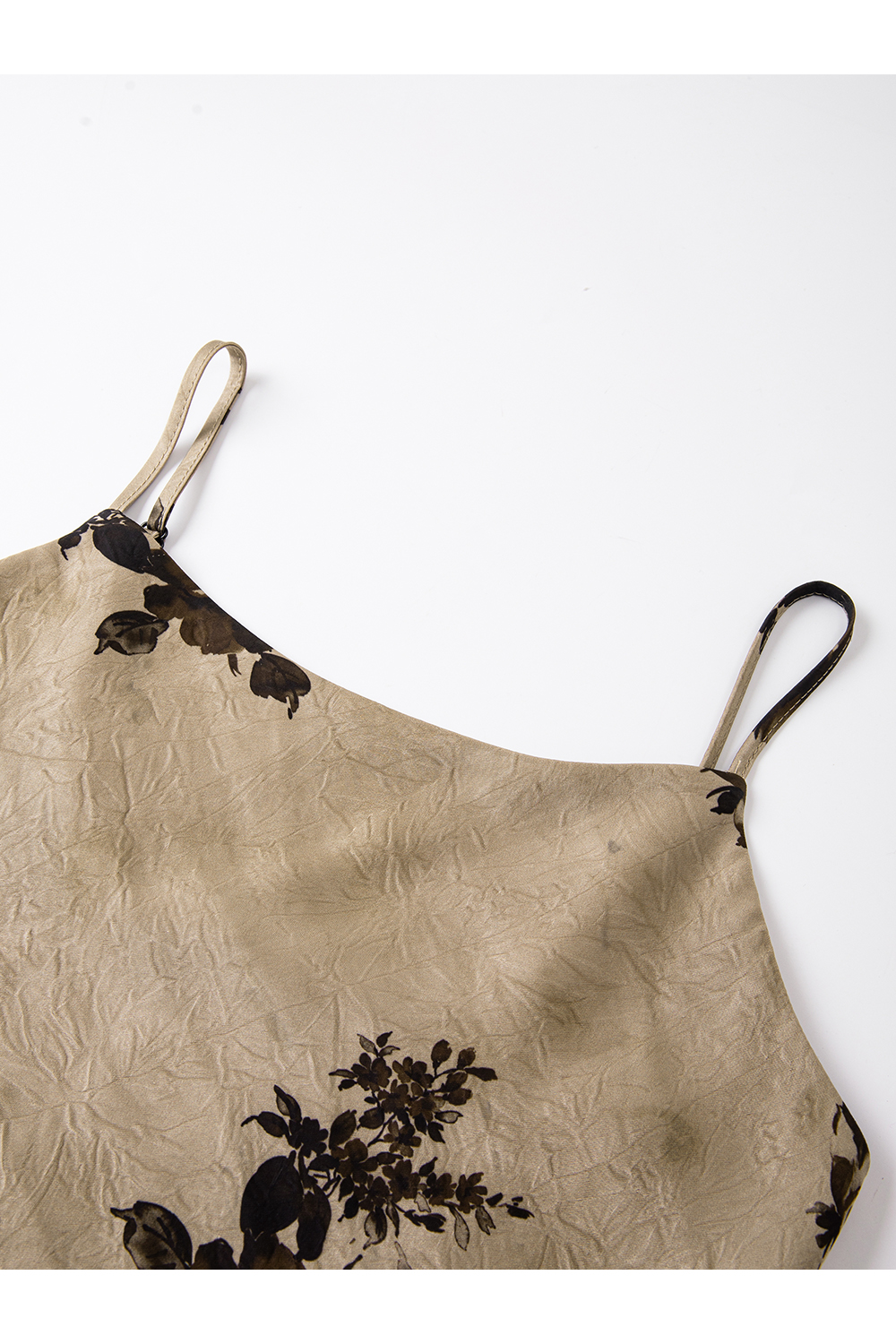 Purple slim knit cardigan printed skirt with suspenders-VIMLYSTORE