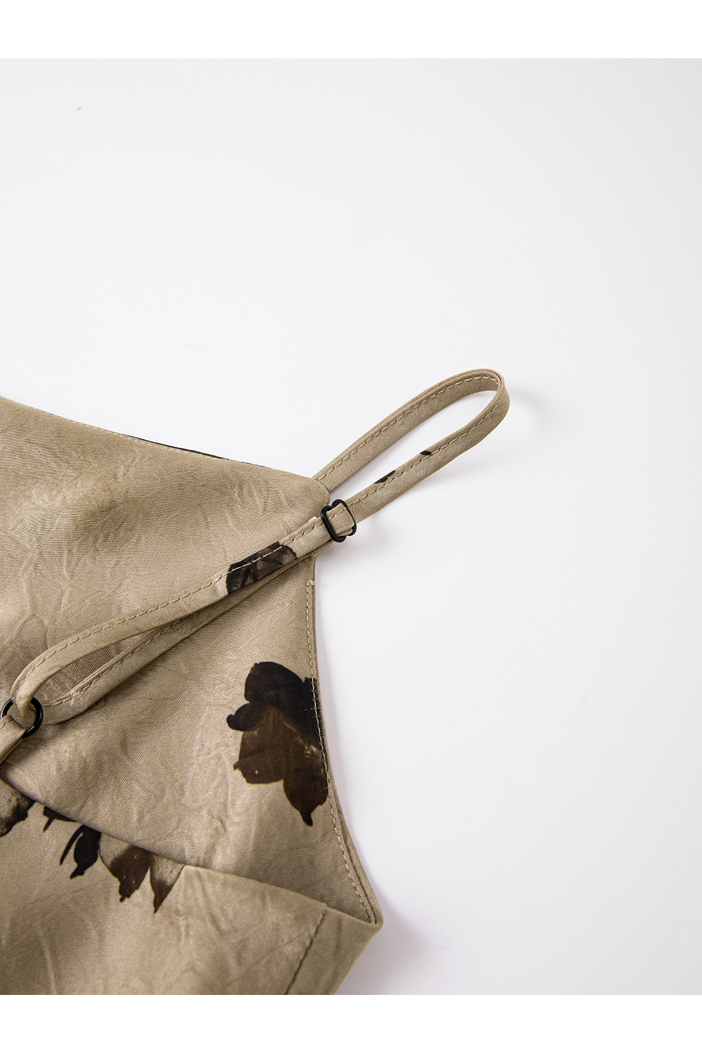 Purple slim knit cardigan printed skirt with suspenders-VIMLYSTORE