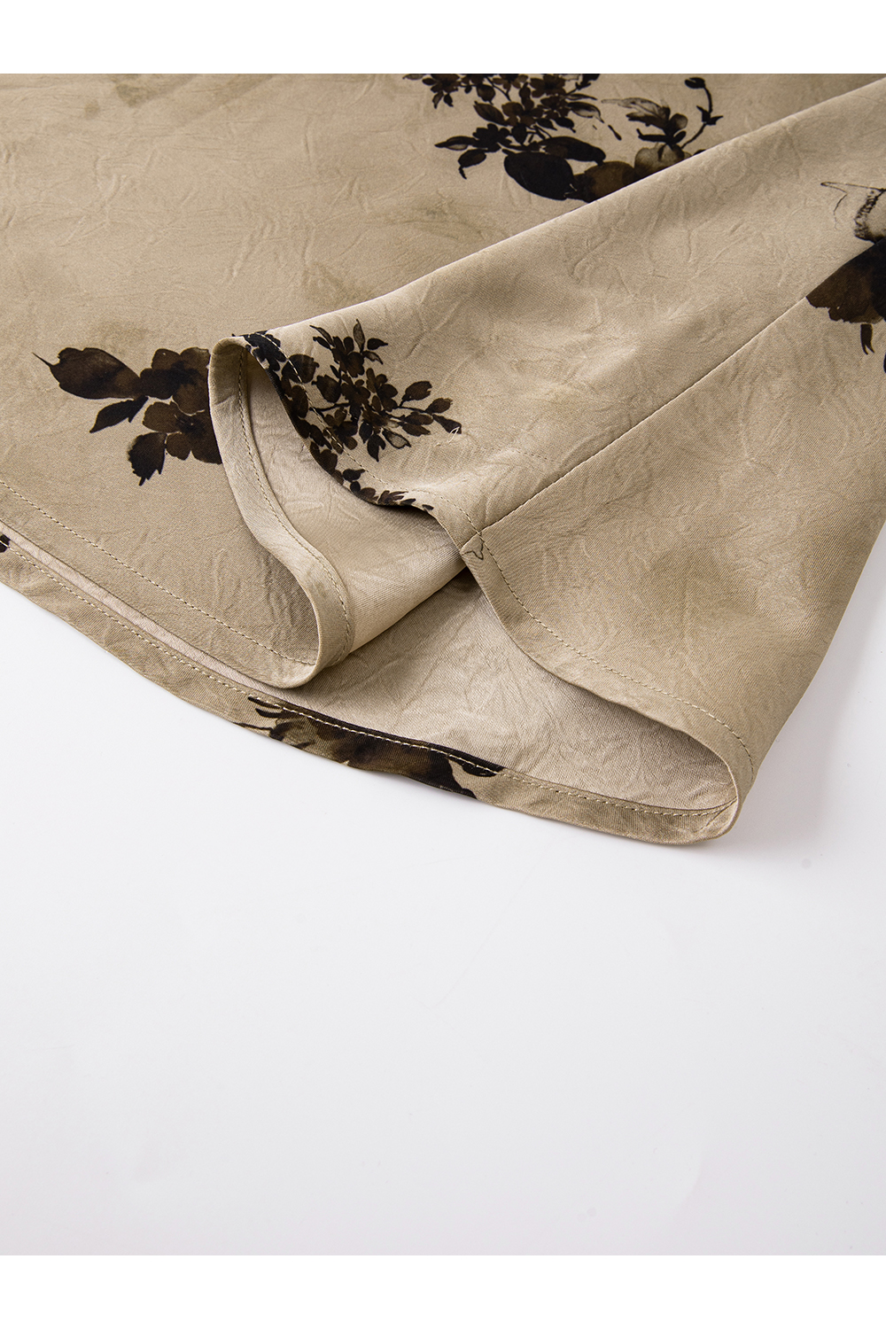 Purple slim knit cardigan printed skirt with suspenders-VIMLYSTORE