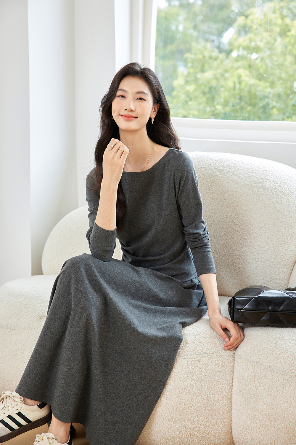 Faux Two-Piece Office-Ready Skirt Set-VIMLYSTORE