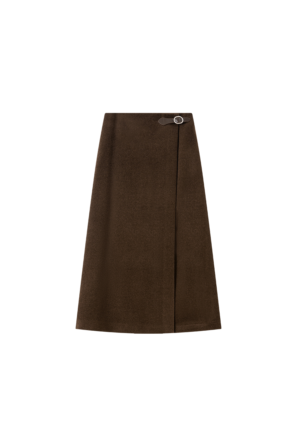 Maillard Style Straight-Cut Midi Skirt