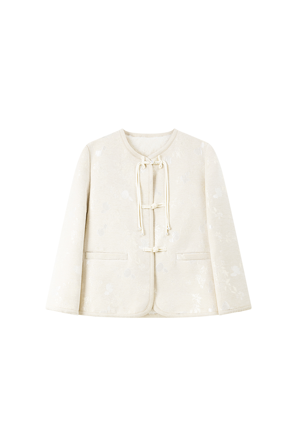 Chinese-Style Jacquard Short Jacket