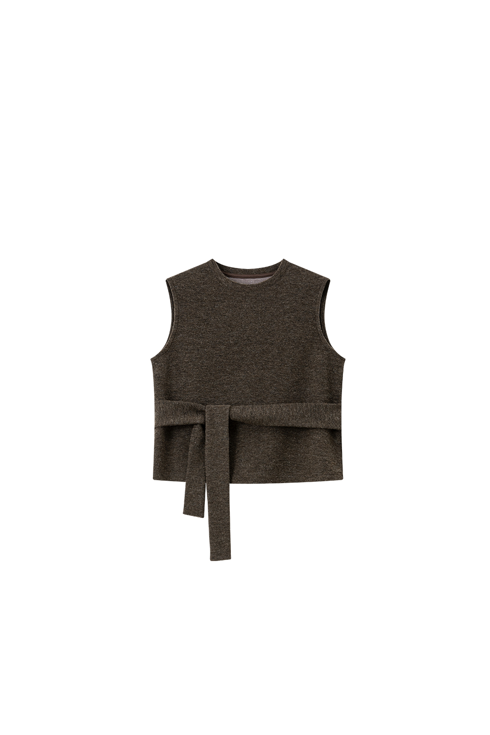 Coffee Brown Layered Wrap Set