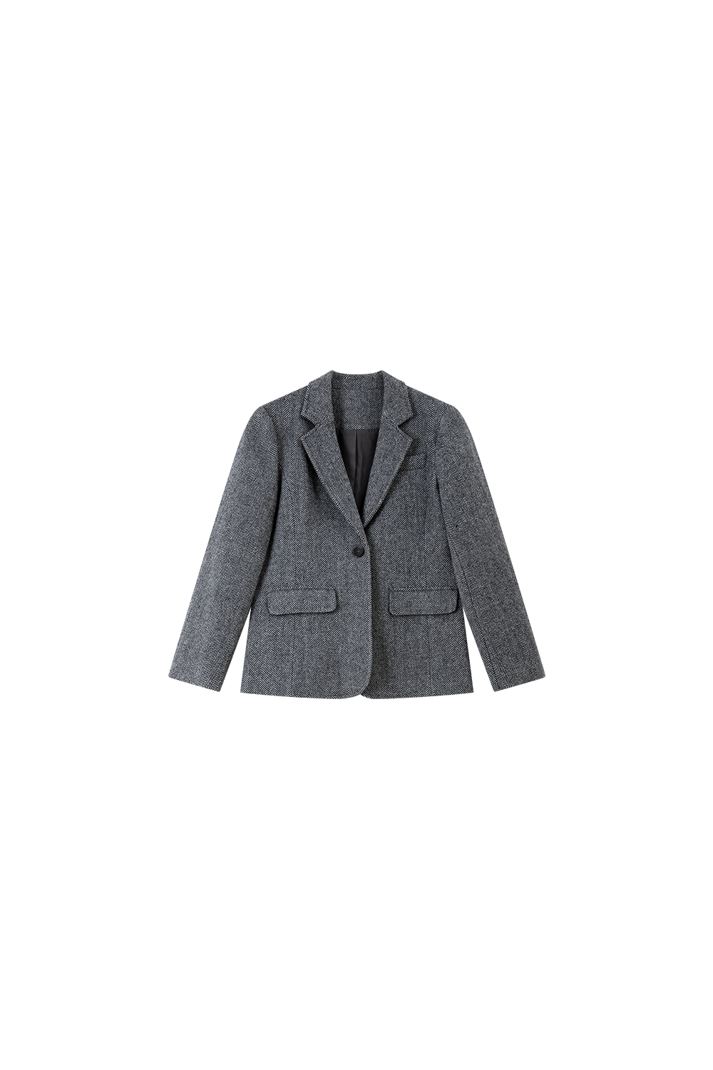 Grey woolen blazer