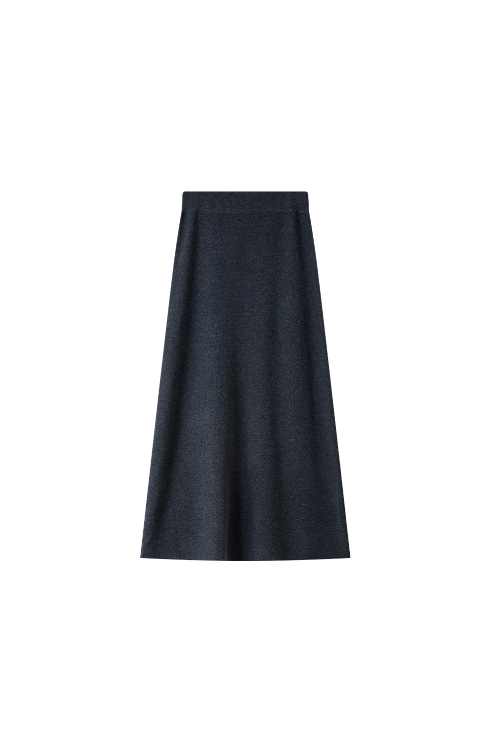 Lazy Chic V-Neck Knit Top & A-Line Skirt Set-VIMLYSTORE