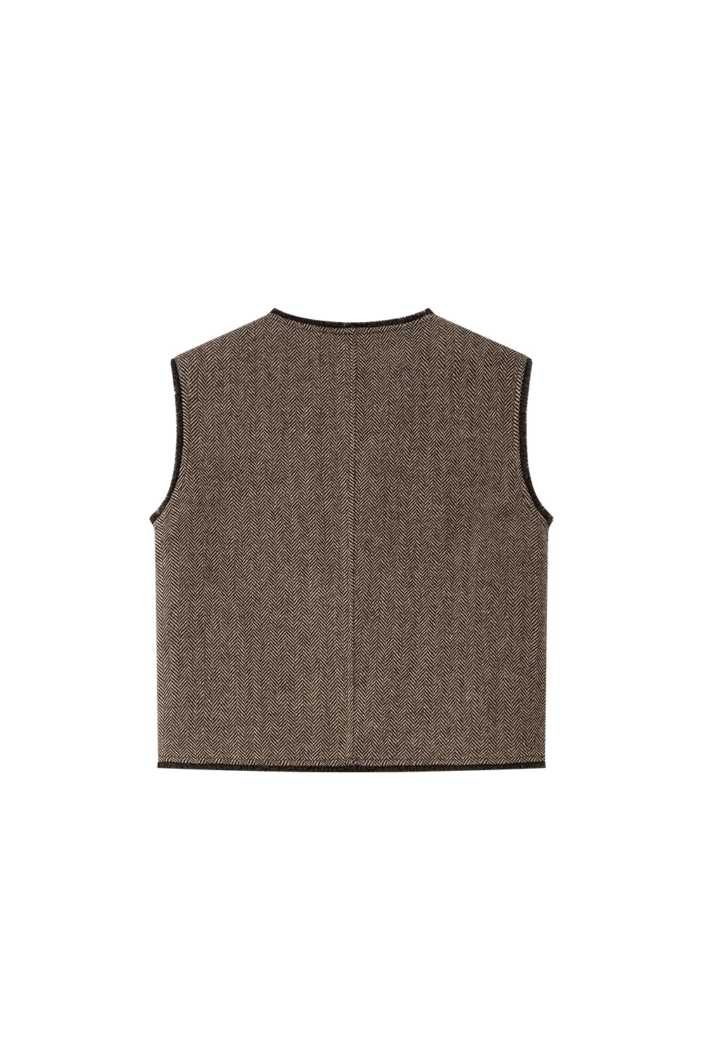 Round Neck Vest A-Line Long Skirt Set-VIMLYSTORE